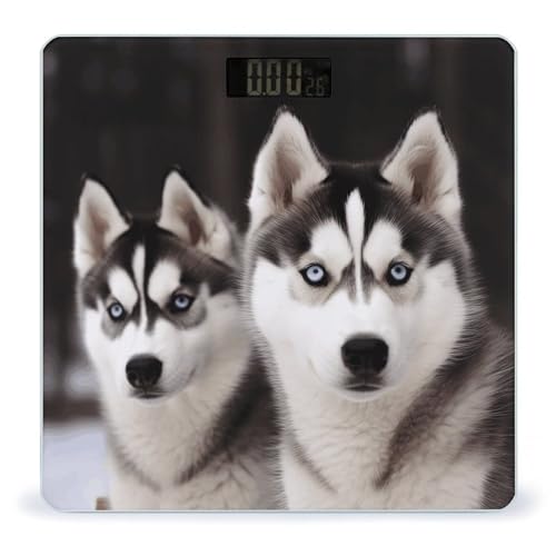Báscula Digital de Baño Husky Dog Precisa 180kg miniatura 1