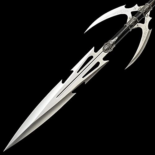 image for United Cutlery KIT RAE Allaxdrow Spear - Stainless Steel Blades, Black