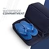 Hand Cabin Bag Polyester Travel Bag 40 X 20 X 25 Cm Suitable Hand Luggage For Worldwide Airlines Lockable Zipper Quick Access Zip Pocket With Adjustable Shoulder Strap And Handle Navy