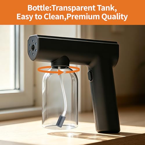 Image of Cordless Self Tanning Spray Machine Gun - Electric Airbrush Tanner for Body & Face - Portable USB-C Rechargeable Sunless Tanning System with Fine Mist Applicator for Salon Results at Home