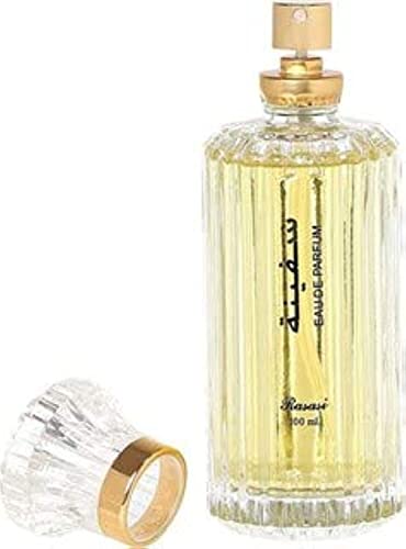 Rasasi Safina For Woman Edp - Eau De Parfum 100Ml (3.4 Oz) | Chypre Floral Fragrance | Enchanting Rose, Jasmine With Subtle Essence Of Patchouli And Sandalwood #TOP2