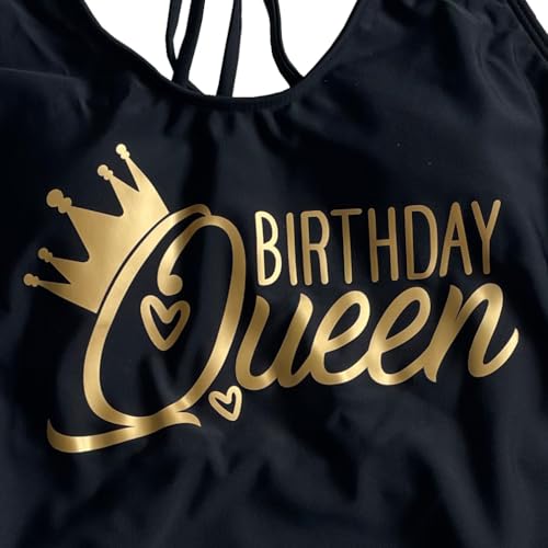 Bride Squad Bachelorette Pool Party One Piece High Leg Swimsuit4