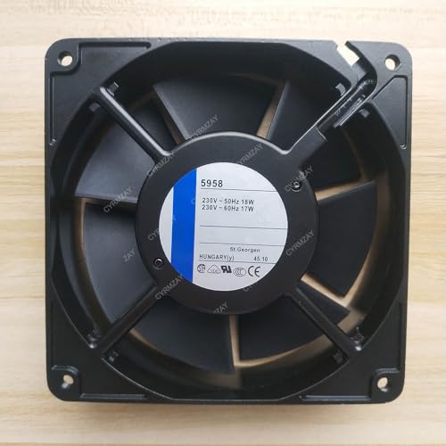 Ventilador axial 12738 cooling de alta disipación 230V para prevenir averías por calor