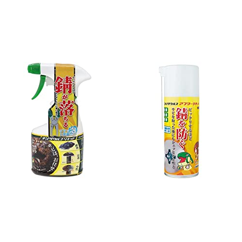 【セット買い】ENGINEER エンジニア ネジザウルスリキッド 錆取り剤 泡タイプ 250g ZC-29とネジザウルスアフターリキッド 防錆剤 300g ZC-20