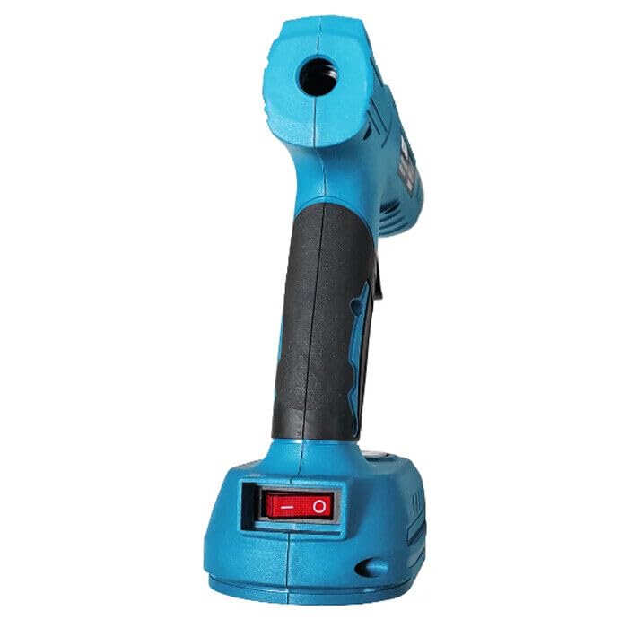 Pistola Incollatrice per Colla a Caldo Elettrica,con Due Batterie al Litio 48V, Cordless, Riscaldamento Rapido Manico Ergonomico, 1 stick diametro 11 mm, per Arte DIY Scuola Hobby Artigianato