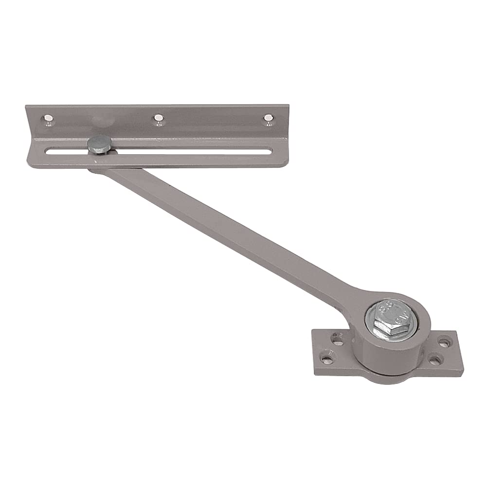 ZEROplus Door Friction Stay, Light Pattern, Mild Steel, Silver Finish, Z106