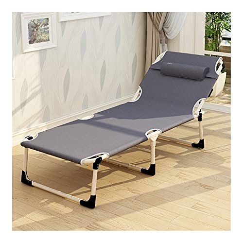 Chaise longue pliante réglable 4 positions avec coussin C326 - 2