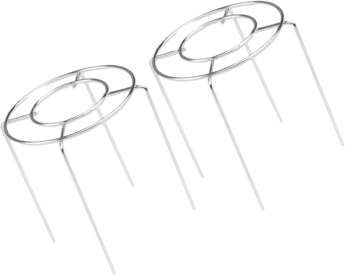 Unomor 2pcs Stainless Steel Cake Holder Round Cooling Rack for Baking Dishwasher Design for Proper Air Circulation for Cakes and More