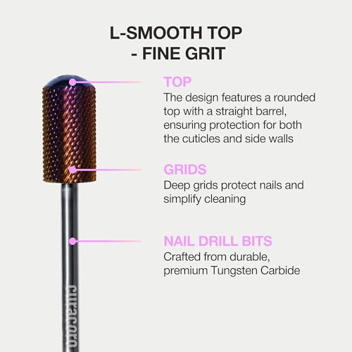 Mèches à ongles 3/32" Curacoro pour salon de manucure et pédicure maison