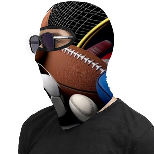Pasamontaña térmico para hombre y mujer, máscara facial para esquí, motocicleta y deportes al aire libre, estampado temático, protección contra frío, viento y UV miniatura 4