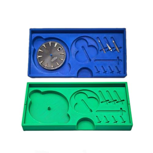 Boîte pour accessoires de montre à compartiments et couvercle - 2
