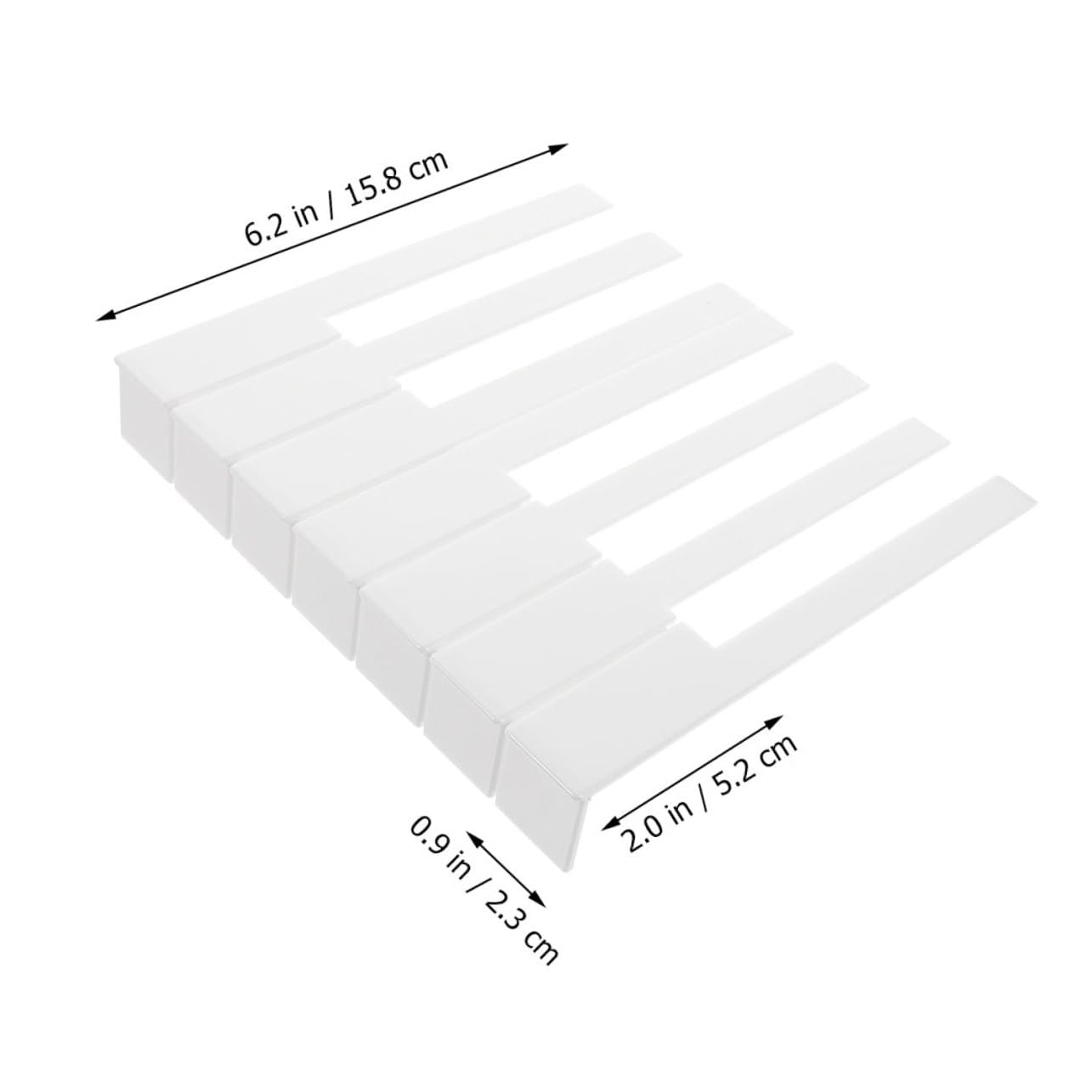 Cabilock Kit Profesional de 88 Piezas de Cubiertas Acrílicas para Teclas Claras de Piano Herramientas para Reparación y Reemplazo de Teclados, Adecuado para Mantenimiento Musical
