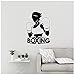Adesivi Murali Pugilato Ragazza Vinile Adesivo Pugile Palestra Sport Fighting Club Murale Casa Ragazze Ragazzi Camera Da Letto 30X42Cm