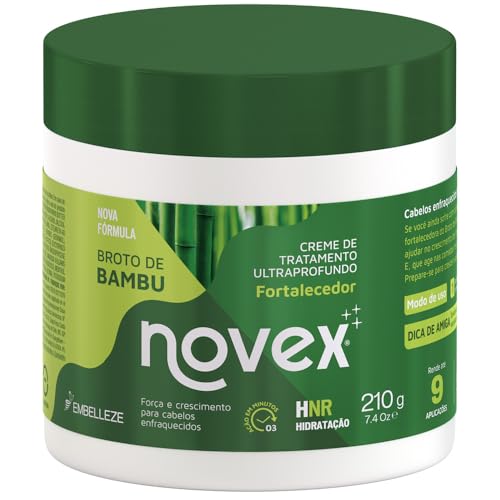 Creme Tratamento de Broto de Bambu Novex 210g