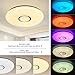 immagine 1Plafoniera a LED Dimmerabile Soffitto Lamp + Musica il Bluetooth Oratore, 36W Lampada con telecomando Plafoniera LED Impermeabile IP44