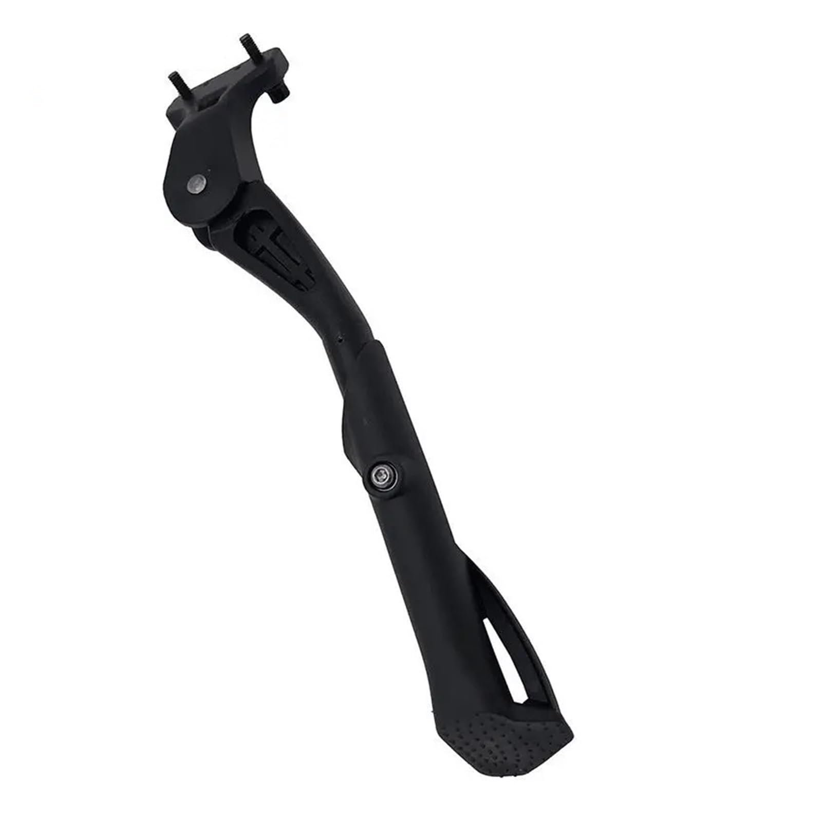 Piede su kickstand bicicletta Cavalletto for bici da neve Fat Bike da 20" 24" 26" Cavalletto for bicicletta elettrica Cavalletto di supporto posteriore Supporto for parcheggio laterale regolabile Punt