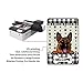 Metal Tin Sign German Shepherd Sign Welcome Metal Sign Dog Paw Sign Gift for Dog Lovers Cute Garage Sign Tin Sign Retro Library Study Bedroom Bookstore Living Cafe Kitchen Decor 12x18 Inch