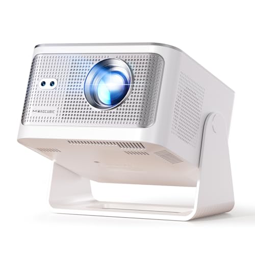 Smart Projector with 4K 8K Support Portable Projectors with Wifi6 and Bluetooth5.4 600 ANSI Auto Focus & Obstacle Avoidance 1080P Mini Movie Proyector for Home Outdoor Magcubic HY350Max