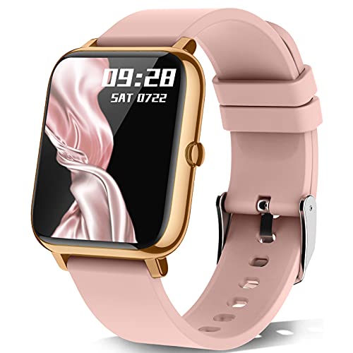 ایگرد | قیمت و خرید KALINCO Smartwatch, 1.4 Zoll Touch-Farbdisplay mit  personalisiertem Bildschirm,Armbanduhr mit  Blutdruckmessung,Herzfrequenz,Schlafmonitor, Sportuhr IP67 Wasserdicht  Schrittzähler für Damen Herren