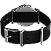 Timex Women's Weekender 31mm Watch – Silver-Tone Case White Dial with Black Fabric Strap