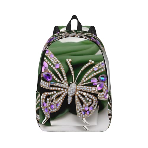 Mochila de senderismo con mariposas para excursiones de fin de semana