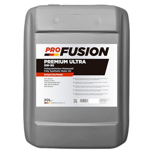 ProFusion Aceite para Motores Gasolina y Diésel - Lubricante Sintético para Coche 5w30 Premium Ultra C3 20L