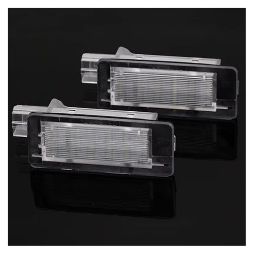 Luz LED para matrícula trasera de Scenic evita multas por bombilla fundida