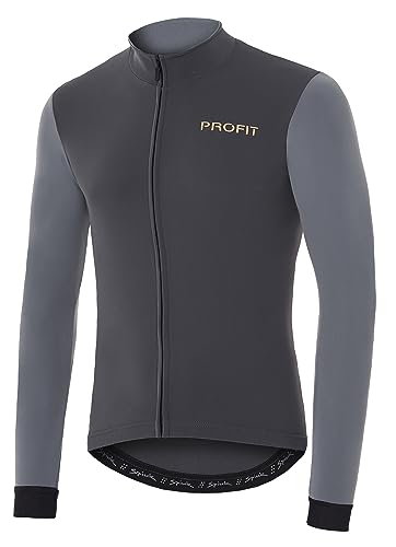 Tee shirt Homme Spiuk Profit Ultralight noir pour cyclisme
