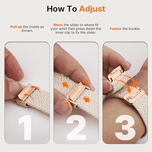 Image of Fullmosa 2 Pack Magnetic Braided Bands Compatible Apple Watch Strap 38mm 40mm 41mm 42mm 44mm 45mm 46mm 49mm Women Men,Soft Elastic Strap for iWatch Ultra3 /2 /1 SE3 /2 /1 Series 11 10 9 8 7 6 5 4 3 2 1