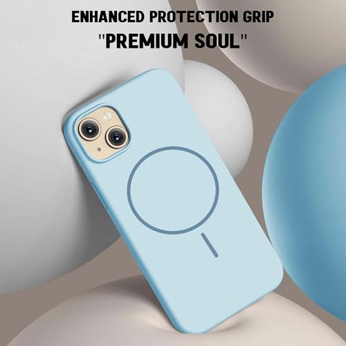 Image of Kratos Active Grip Silicone Case Cover Compatible with iPhone 15 Plus - Enhanced Protection, Wireless Magnetic Charging Case with Raised Edge Camera & Screen Protection, Shock-Resistant Design