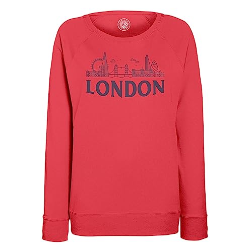 Sweatshirt femme London en coton doux style minimaliste