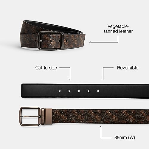 Image of COACH 38MM Wide Harness CTW Reversible Belt
