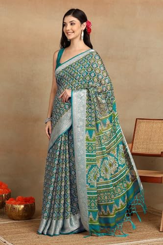 Image of MIRCHI FASHION Women Saree Georgette Bandhani Printed | Traditional Ethnic Sari for Regular Daily Use and Festive Occasions