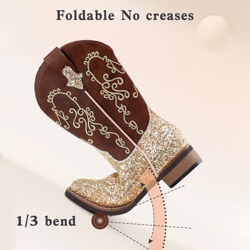 Toddler Boots Girl Side Zipper Lace Up Dress Combat Boots for Toddler/Little Kid/Big Kid4