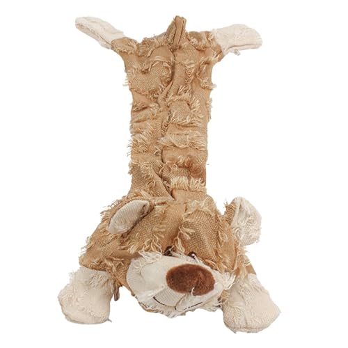 Giocattolo indistruttibile per cani a forma di orsetto, giocattolo da masticare a forma di orsetto con sonaglio, durevole e interattivo, per tutte le razze