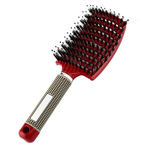 Hair brushes for women, Professional Curved Vented Hair brushes,Fast Drying Hair Detangling Massage Brushes for Thick, Curly Hair, Barber Hairdressing Styling Tools for Women or Men
