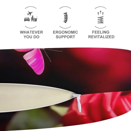 Almohada de Viaje de Material Memory Foam U miniatura 5