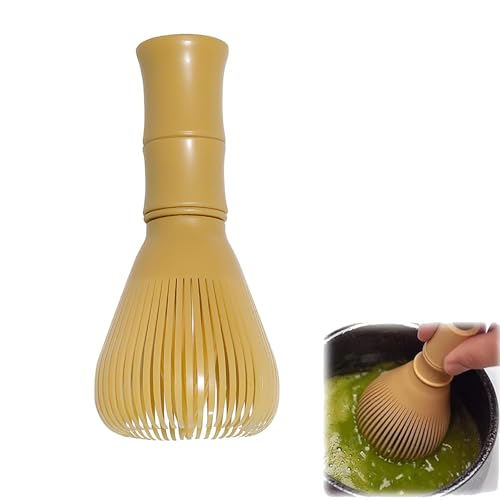 Shirene matcha whisk, plastic tea bat, matcha brush, japanese tea bat set