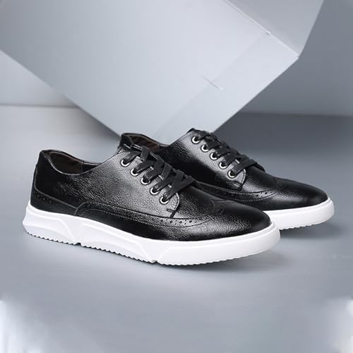Men's Fashion Sneakers Classic Casual Shoes for Men Stylish Soft Men Dress Sneakers Wingtip Brogue Shoes3