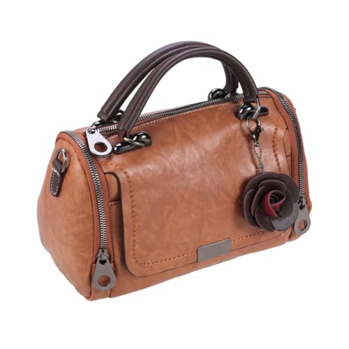 Sac à main oreiller marron Ciieeo idéal pour le travail et les voyages