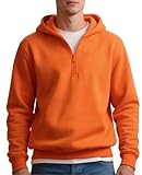 SKIN-FRIENDLY FABRIC：This men's zip up hoodie feels cloud-soft—even gentle on sensitive skin. Its buttery texture blends warmth with moisture-wicking tech, making it a go-to hoodie sweatshirts for men in cool weather. POCKET-FREE MINIMALIST TAILORING...
