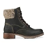 Trendstarke Leder-Stiefelette: Diese coolen Freizeit-Boots sind die idealen Begleiter für die kalte Jahreszeit und passen perfekt zu Jeans und warmer Daunen-Jacke