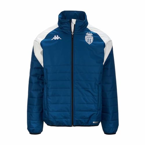 Chaqueta deportiva Kappa de hombre Monaco 23-24 azul y blanca para uso diario