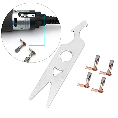 Nail Drill Carbon Brush, 2 Piezas Accesorios para Taladro de Uñas miniatura 2