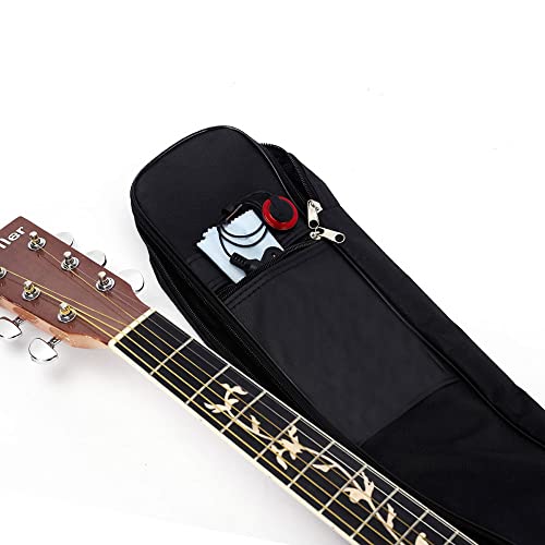 Housse de Guitare en Nylon Oxford étui de Guitare étanche avec étui de Poche Externe pour Guitares acoustiques… - Les Beatles, Paul McCartney, John Lennon, RIngo Starr, George Harrison Housse de Guitare en Nylon Oxford étui de Guitare étanche avec étui de Poche Externe pour Guitares acoustiques… – Image 4