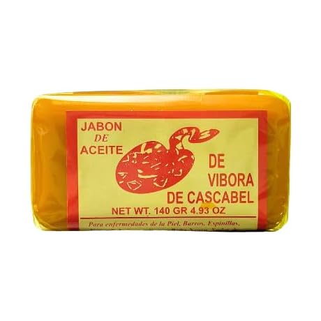 Jabon de aceite de vibora de cascabel, jabon para la cara y todo el cuerpo