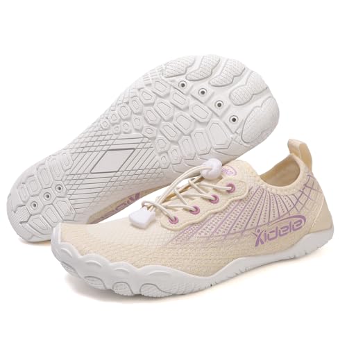 Image of Water Shoes for Men and Women, Barefoot Aqua Socks, Wide Fit Beach Swimming Pool Shoes, Anti-Slip Outdoor Walking Hiking Kayaking Diving Surfing