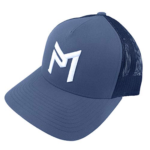 Discraft Paul McBeth PM Logo Snapback Trucker Disc Golf Hat miniatura 1