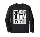 straight outta 5150 maglia a manica