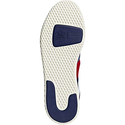 adidas Consortium x Pharrell Williams BBC Hu Tennis - White / Scarlet / Dark Blue3